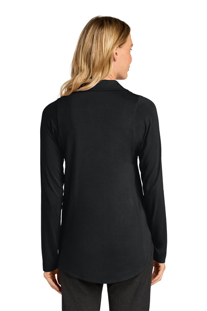 Port Authority® Women’s Luxe Knit Button Tunic - 3PX