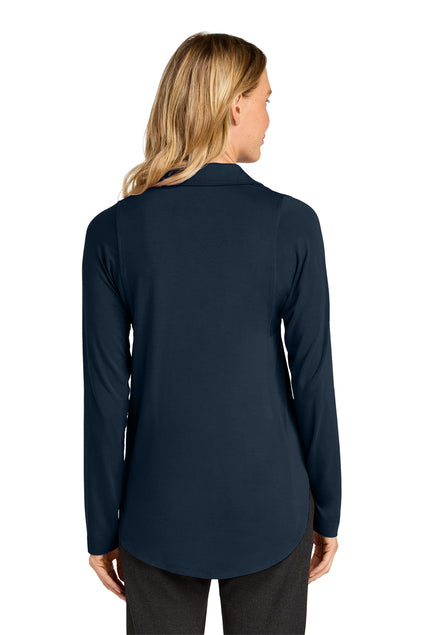 Port Authority® Women’s Luxe Knit Button Tunic - CDF