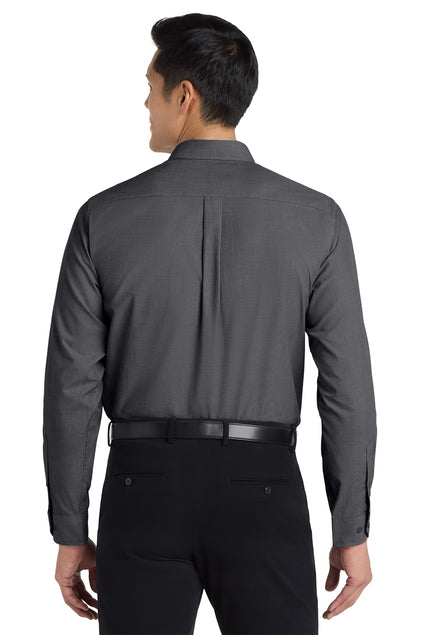 Port Authority® Tall Crosshatch Easy Care Shirt - 3PX