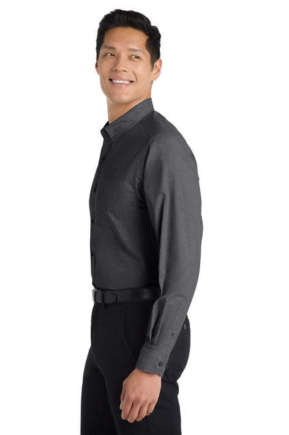 Port Authority® Tall Crosshatch Easy Care Shirt - 3PX