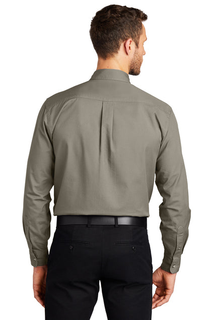 Port Authority® Tall Long Sleeve Twill Shirt - Foreword Freight