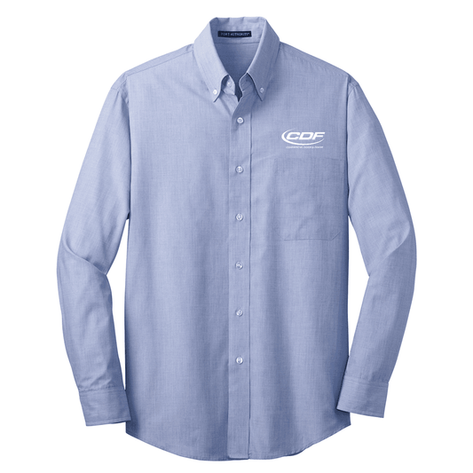 Port Authority® Tall Crosshatch Easy Care Shirt - CDF