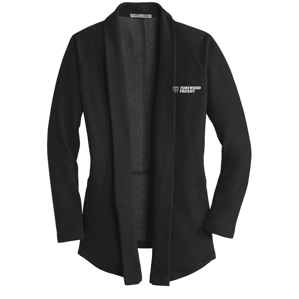 Port Authority® Women's Interlock Cardigan - Foreword Freight