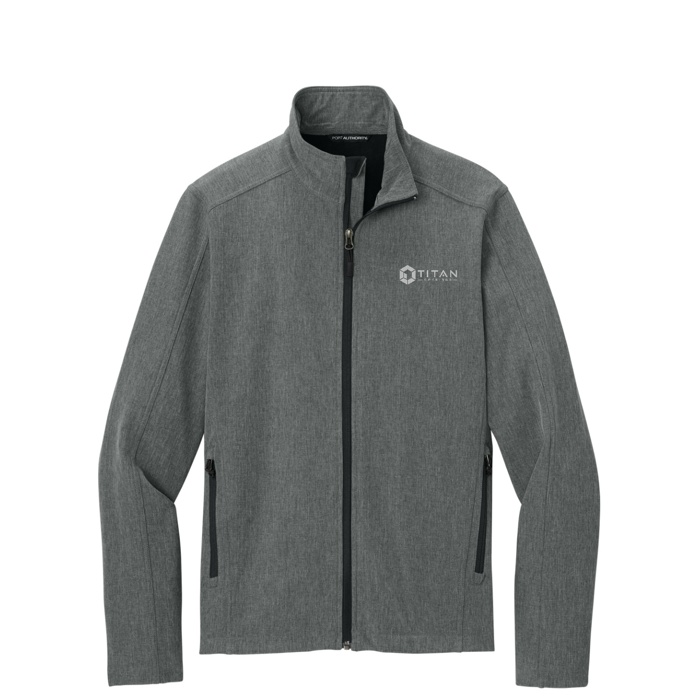 Port Authority Core Soft Shell Jacket — Pearl Grey Heather