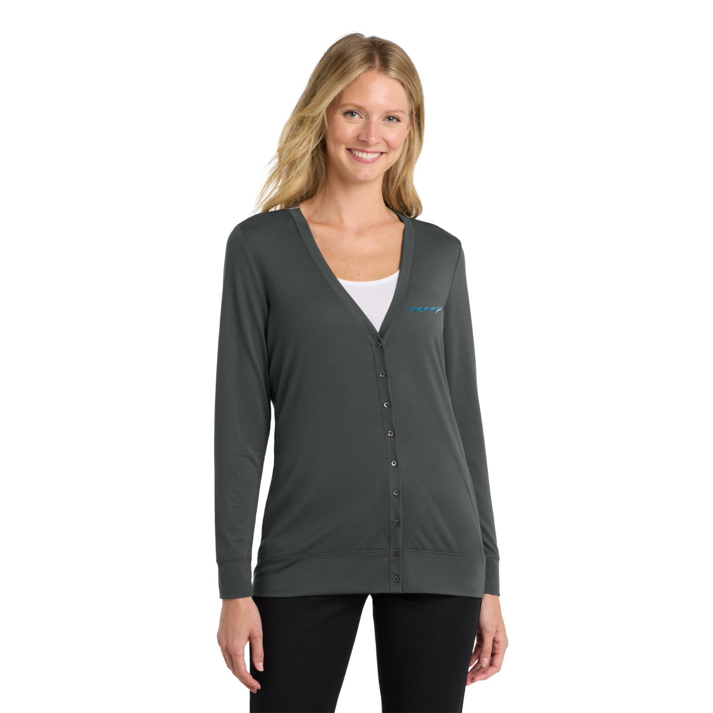 Port Authority Women's Concept Cardigan — model