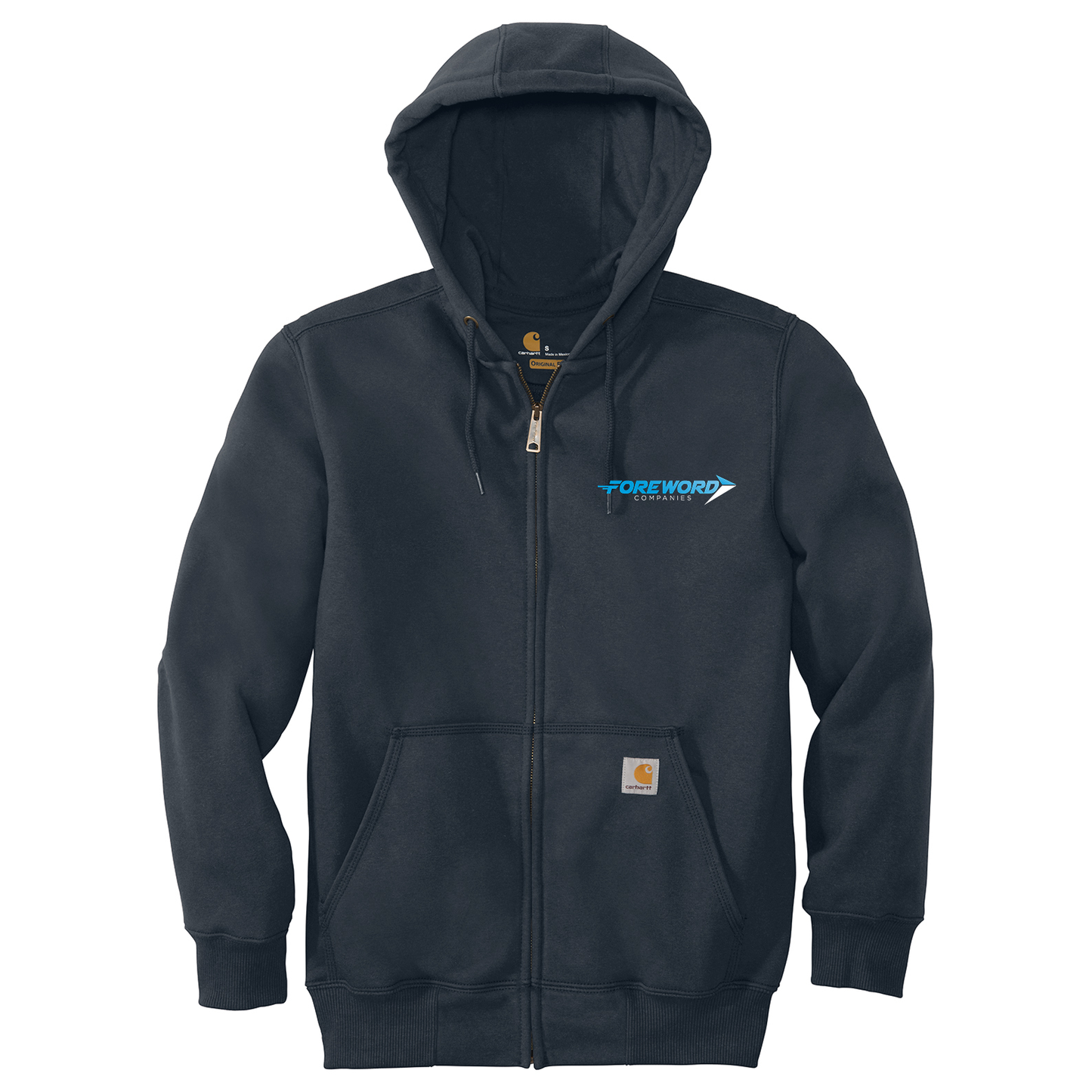 Carhartt® Rain Defender® Paxton Heavyweight Hooded Zip-Front Sweatshirt