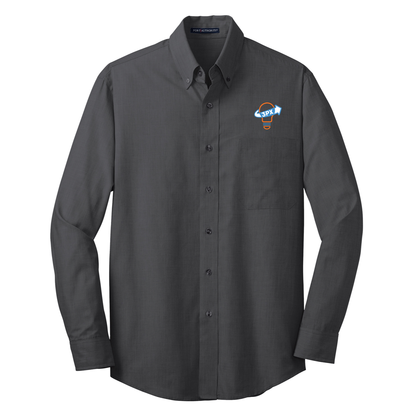Port Authority® Tall Crosshatch Easy Care Shirt - 3PX