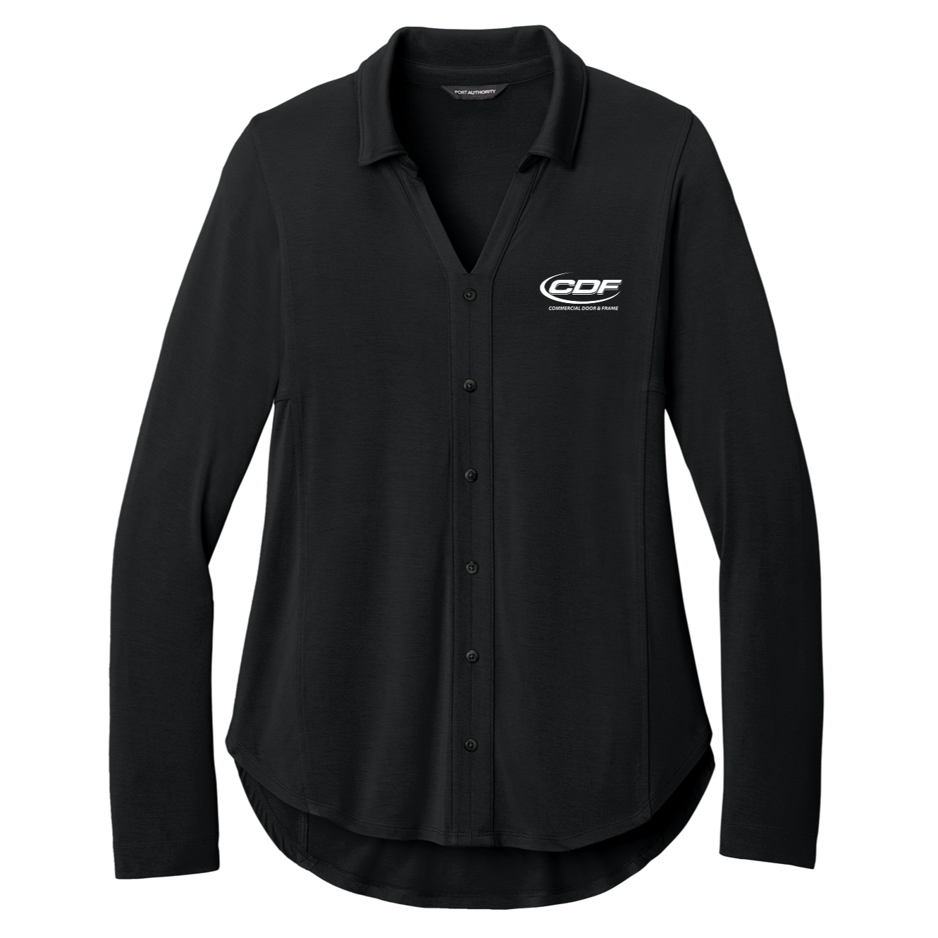 Port Authority® Women’s Luxe Knit Button Tunic - CDF