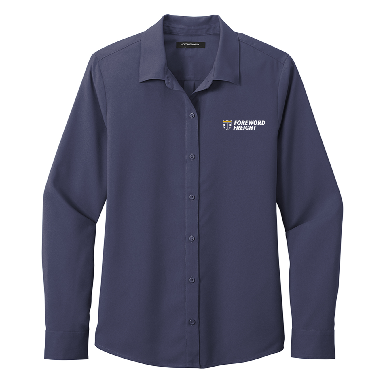 Port Authority® Women's Long Sleeve Performance Staff Shirt - Foreword Freight