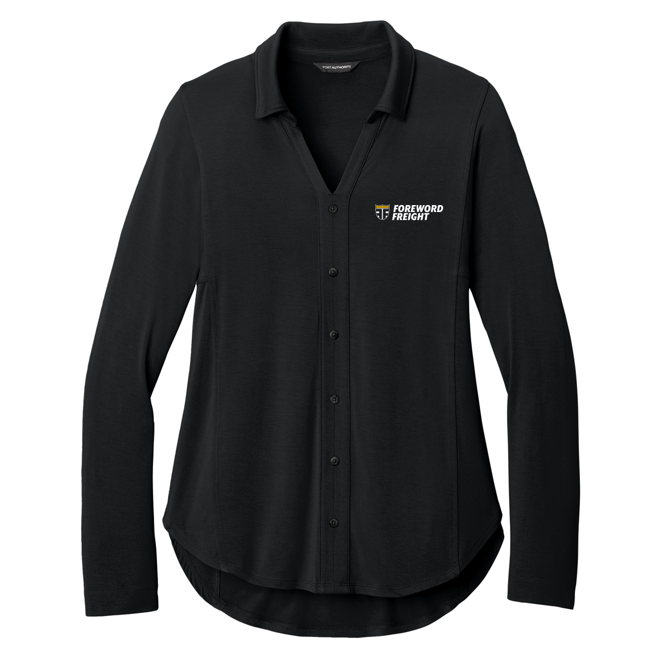 Port Authority® Women’s Luxe Knit Button Tunic - Foreword Freight