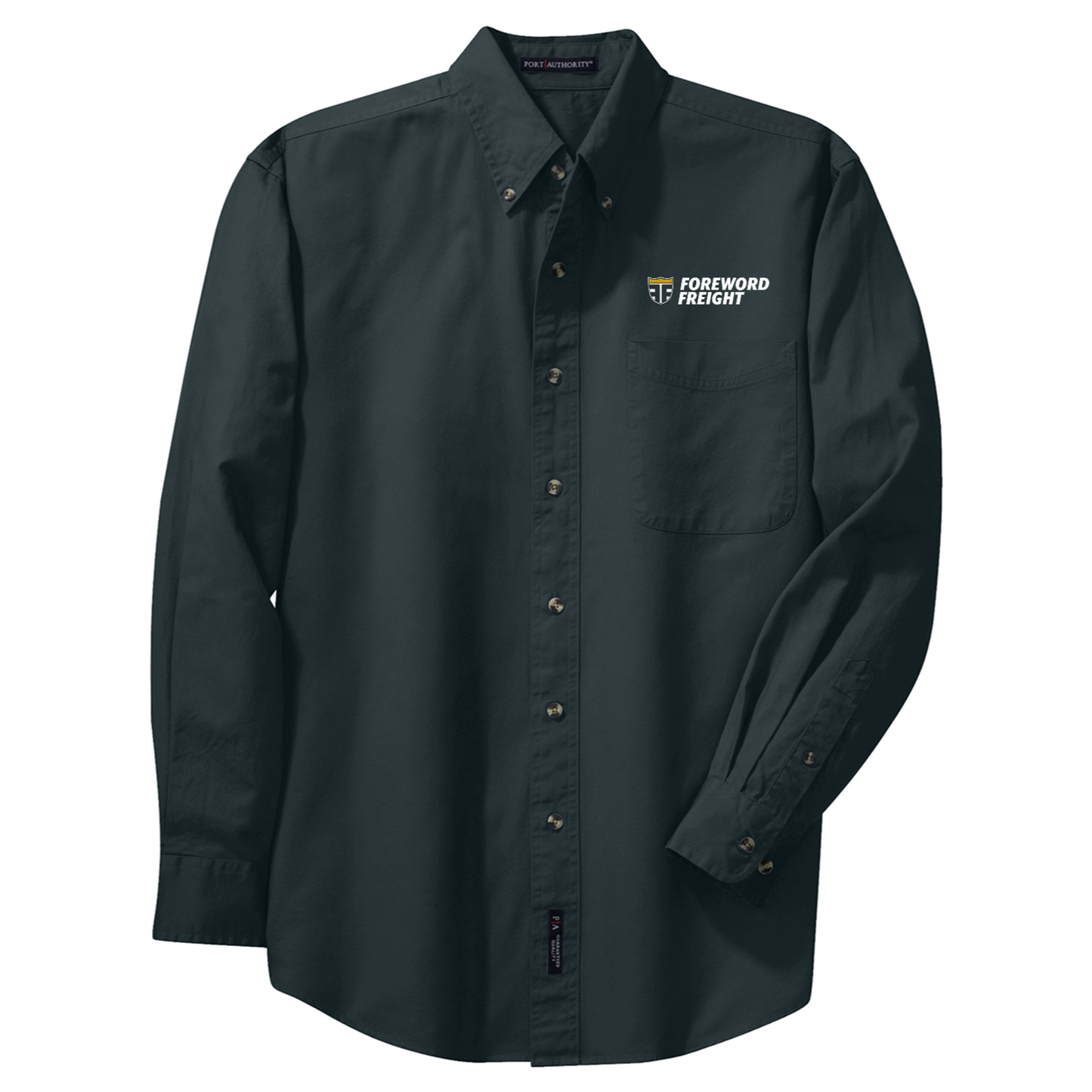 Port Authority® Tall Long Sleeve Twill Shirt - Foreword Freight