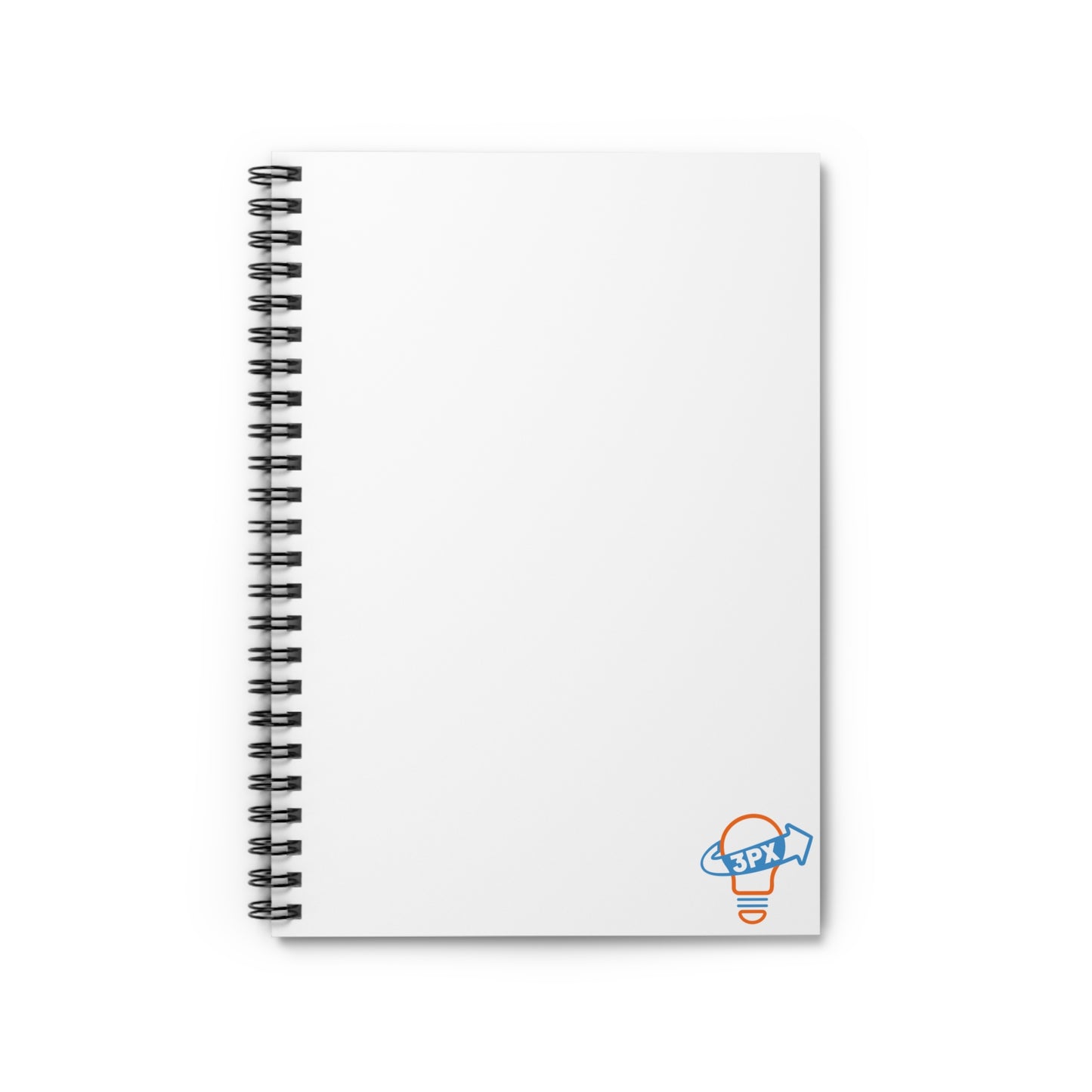 Spiral Notebook - Ruled Line - 3PX