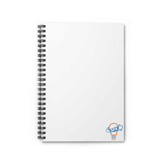 Spiral Notebook - Ruled Line - 3PX