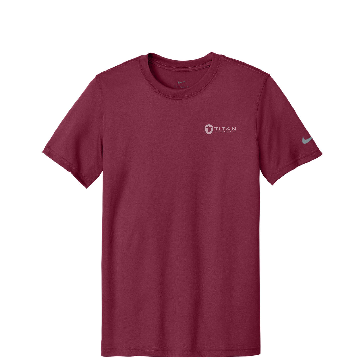 Nike Swoosh Sleeve rLegend Tee — Team Maroon