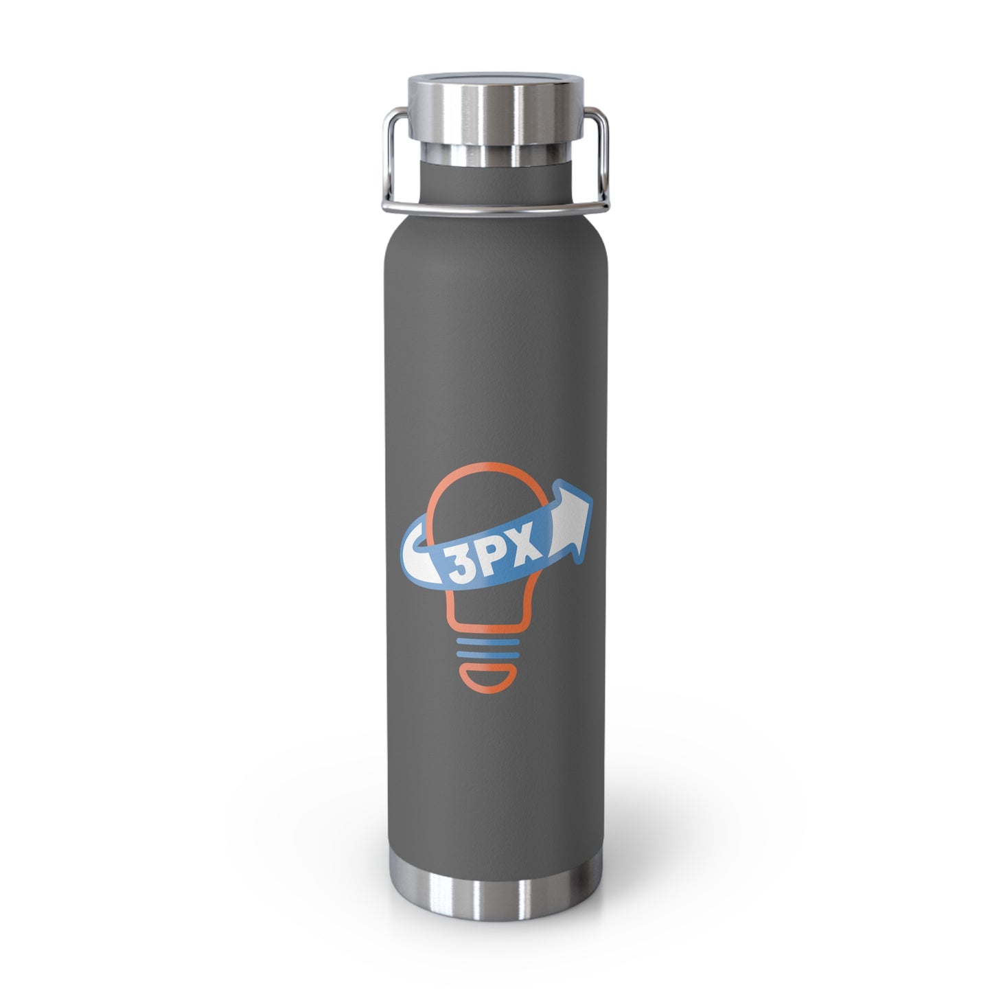 Copper Vacuum Insulated Bottle, 22oz - 3PX