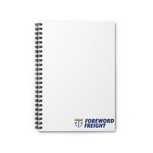 Spiral Notebook - Ruled Line - Foreword Freight