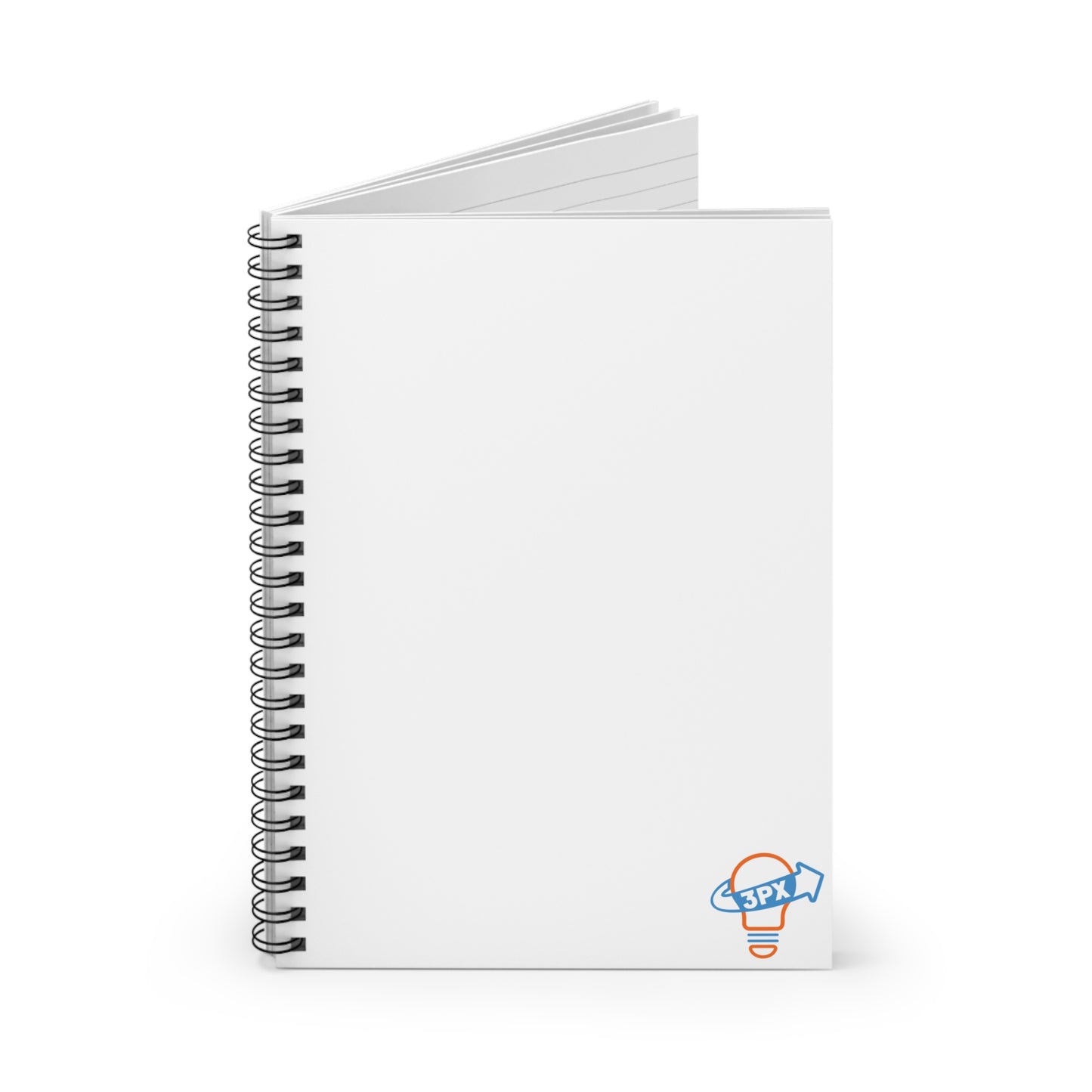 Spiral Notebook - Ruled Line - 3PX