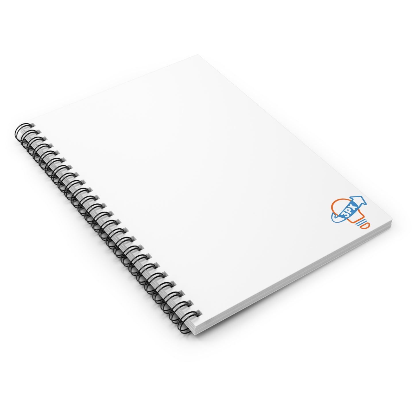 Spiral Notebook - Ruled Line - 3PX