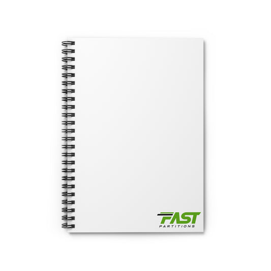 Spiral Notebook - Ruled Line - Fast Partitions