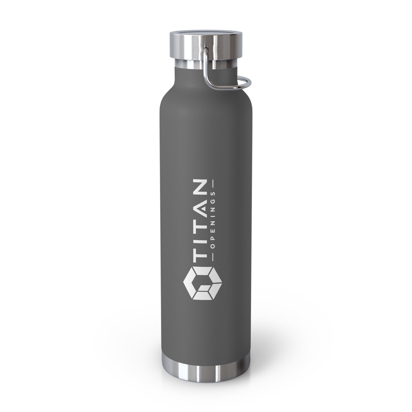 Copper Vacuum Insulated Bottle, 22oz - Titan