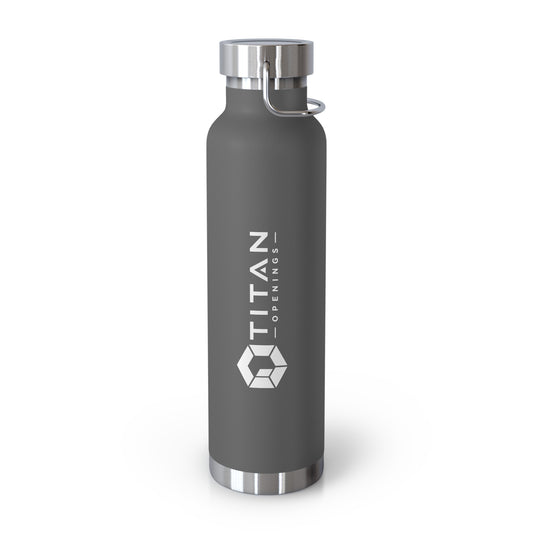 Copper Vacuum Insulated Bottle, 22oz - Titan