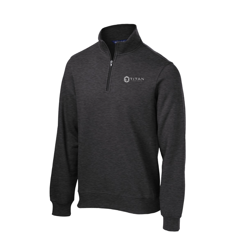 Sport-Tek 1/4-Zip Sweatshirt — Graphite Heather