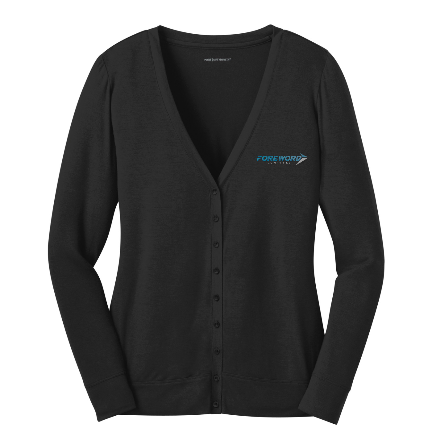 Port Authority Women's Concept Cardigan — Black