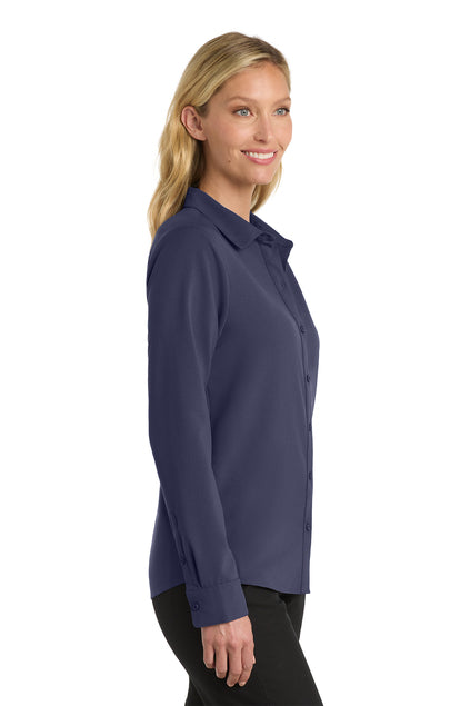 Port Authority® Women's Long Sleeve Performance Staff Shirt - Foreword Freight