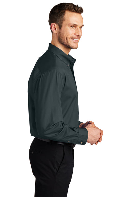 Port Authority® Tall Long Sleeve Twill Shirt - CDF