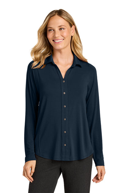 Port Authority® Women’s Luxe Knit Button Tunic - CDF