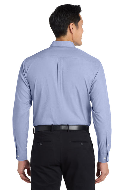 Port Authority® Tall Crosshatch Easy Care Shirt - CDF