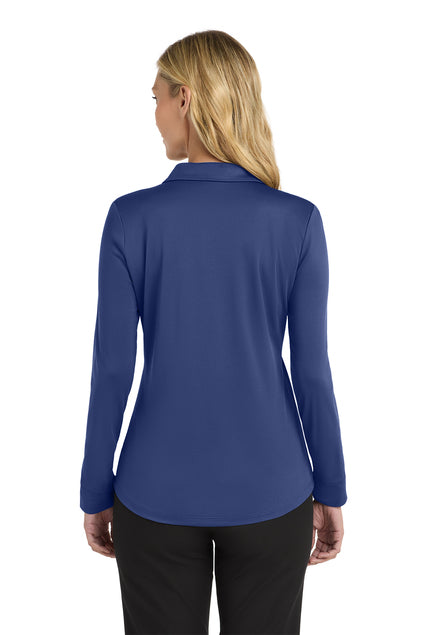 Port Authority® Women's Silk Touch™ Performance Long Sleeve Polo - Foreword Freight