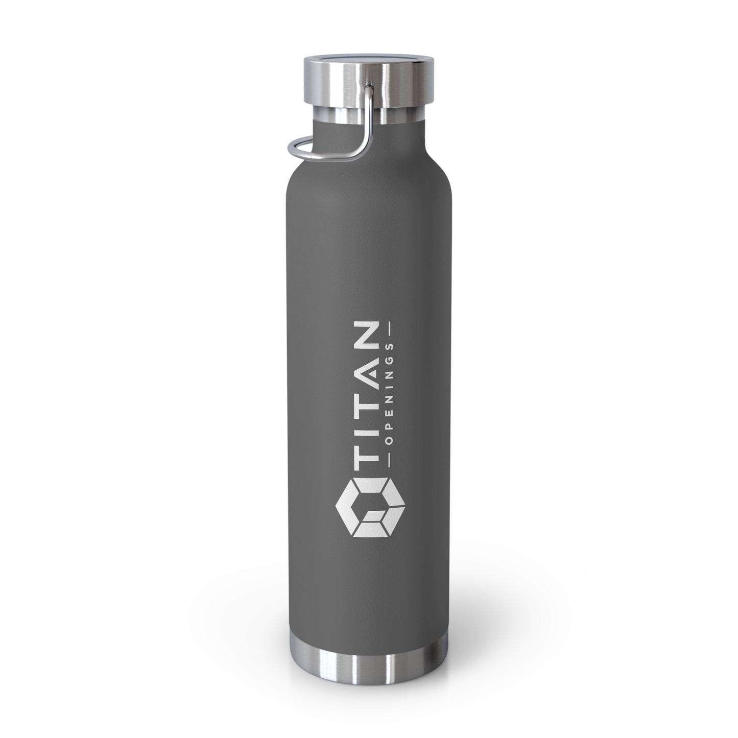 Copper Vacuum Insulated Bottle, 22oz - Titan