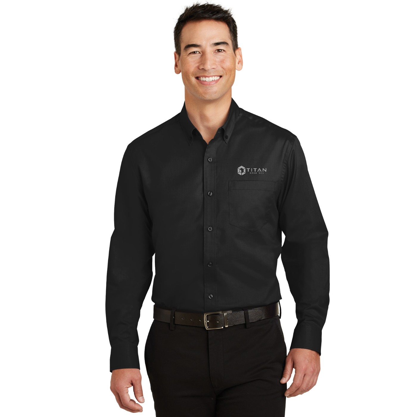 Port Authority SuperPro Twill Shirt — model