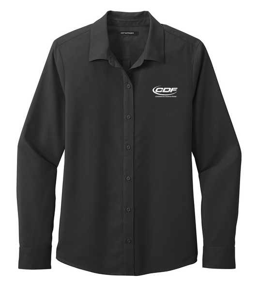 Port Authority® Women's Long Sleeve Performance Staff Shirt - CDF