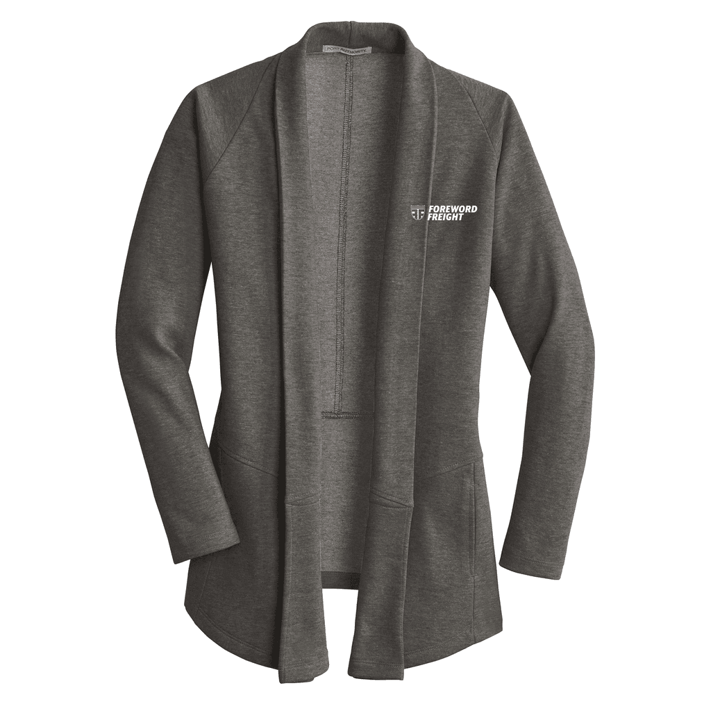 Port Authority® Women's Interlock Cardigan - Foreword Freight