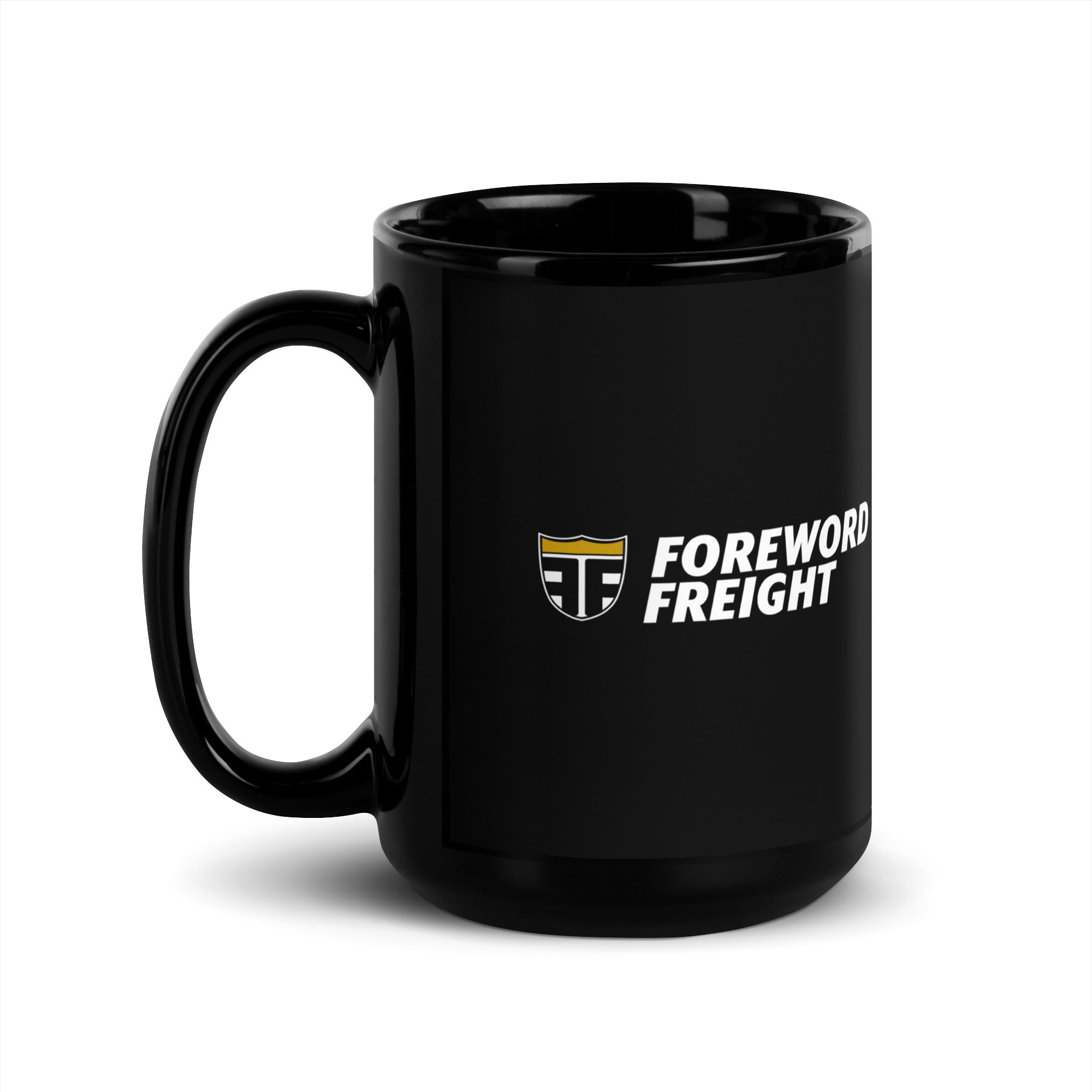 Black Glossy Mug - Foreword Freight – Foreword Swag Store