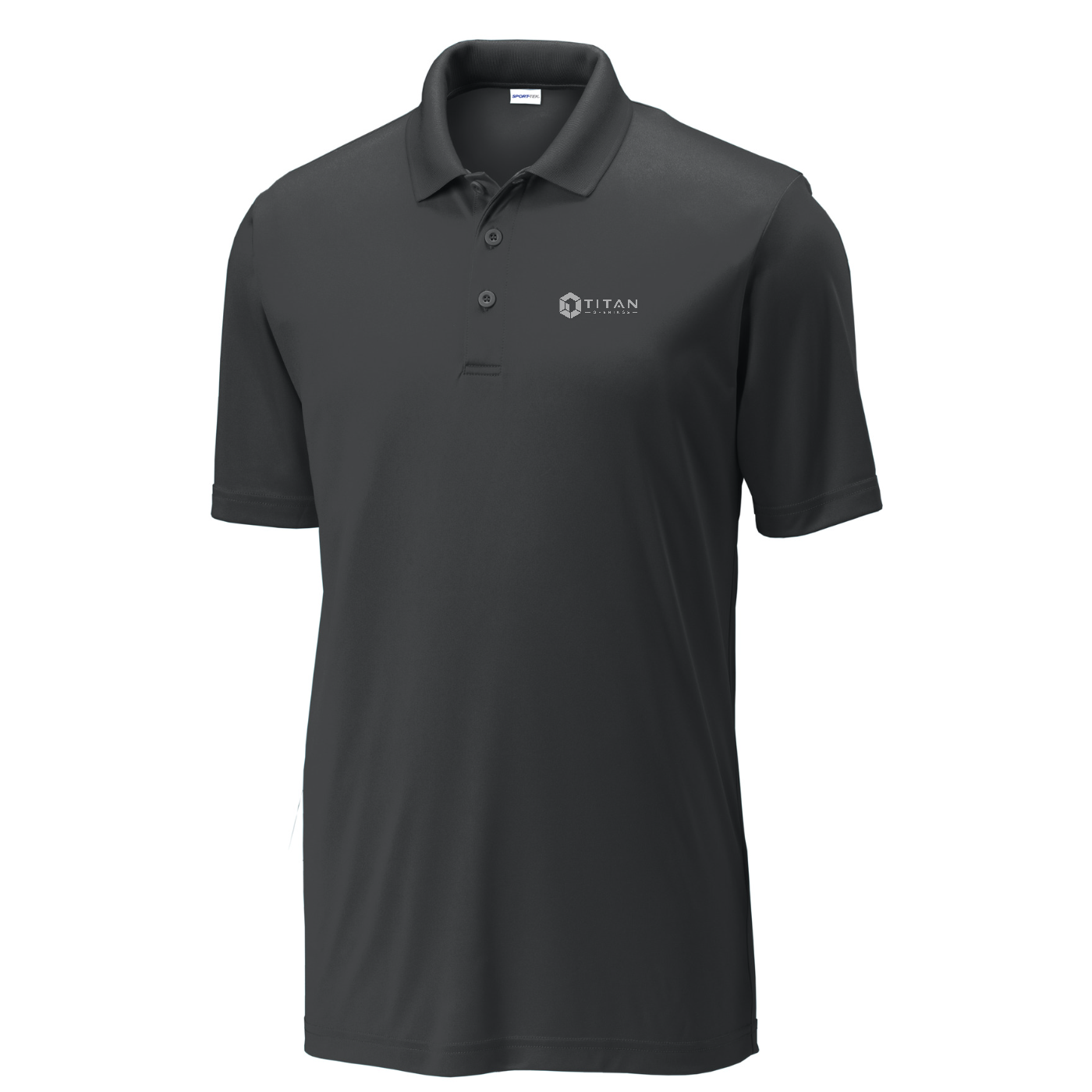 Sport-Tek  PosiCharge  Competitor  Polo - Titan — Iron Grey