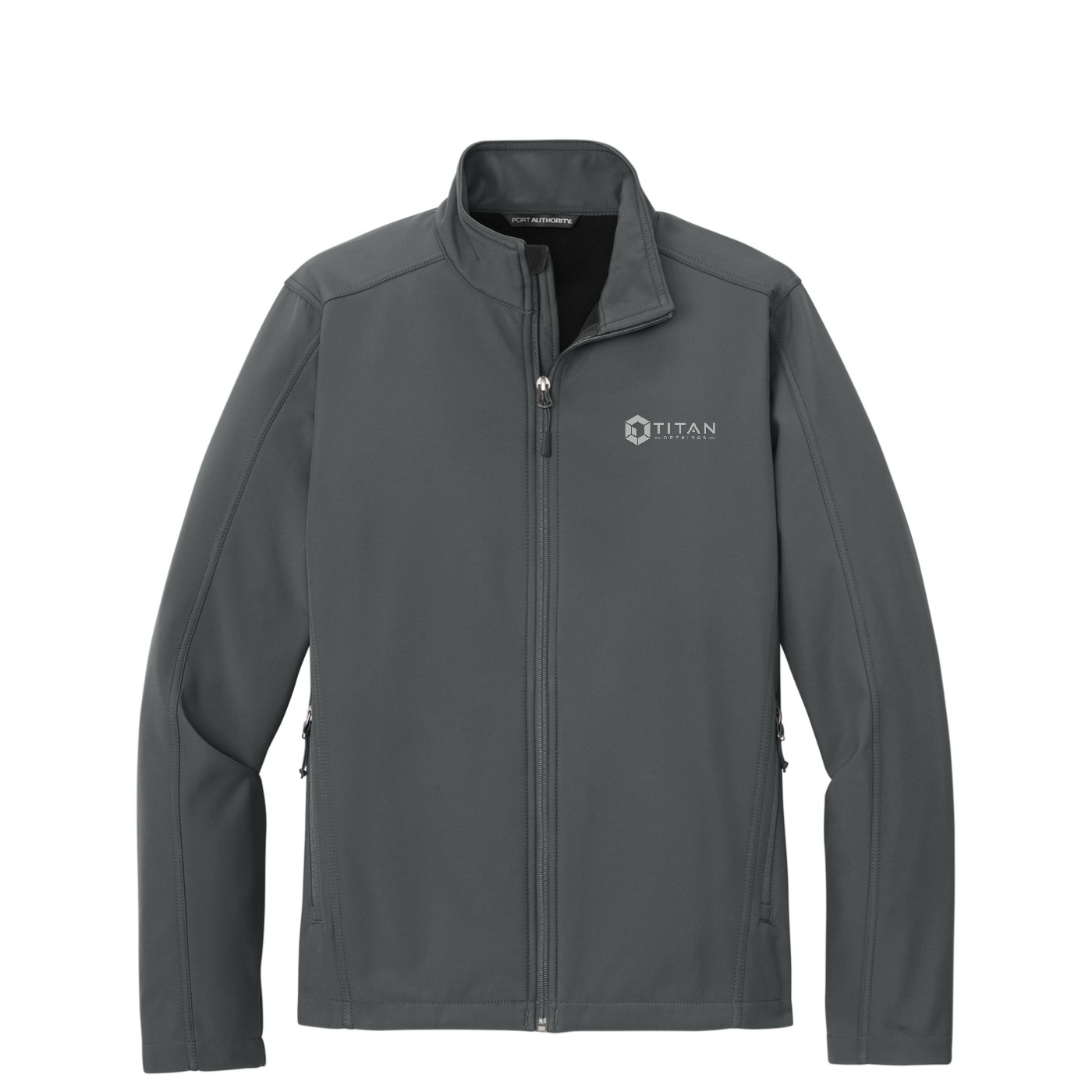 Port Authority Core Soft Shell Jacket — Deep Smoke