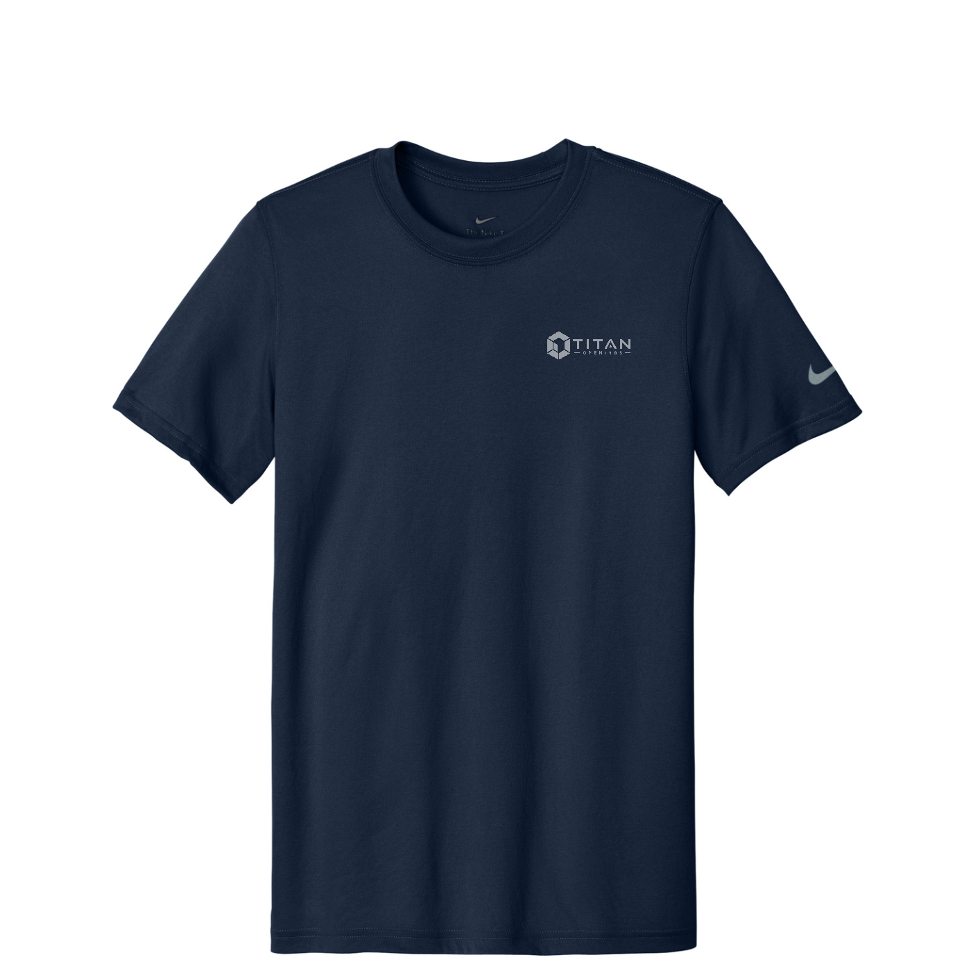 Nike Swoosh Sleeve rLegend Tee — College Navy