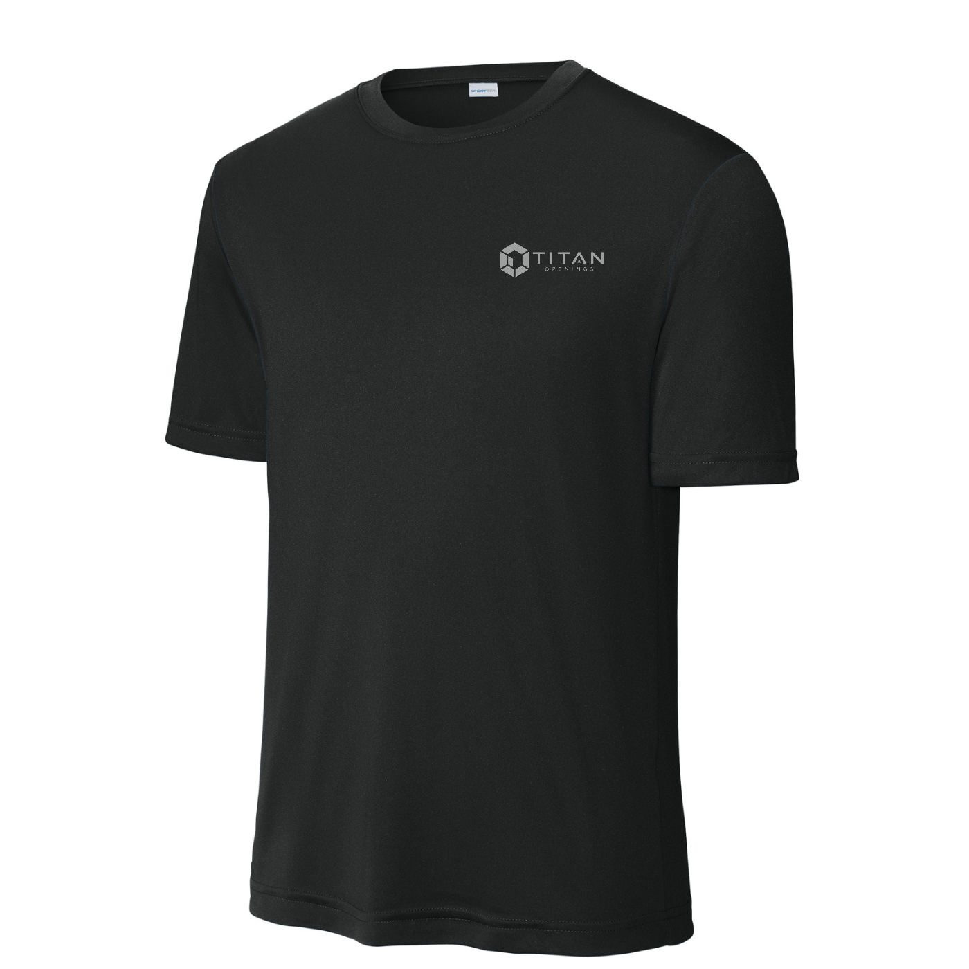 Sport-Tek Tall PosiCharge Competitor  Tee - Titan — Black