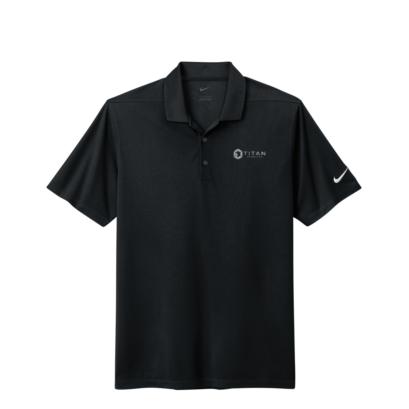 Nike Dri-FIT Micro Pique 2.0 Polo — Black