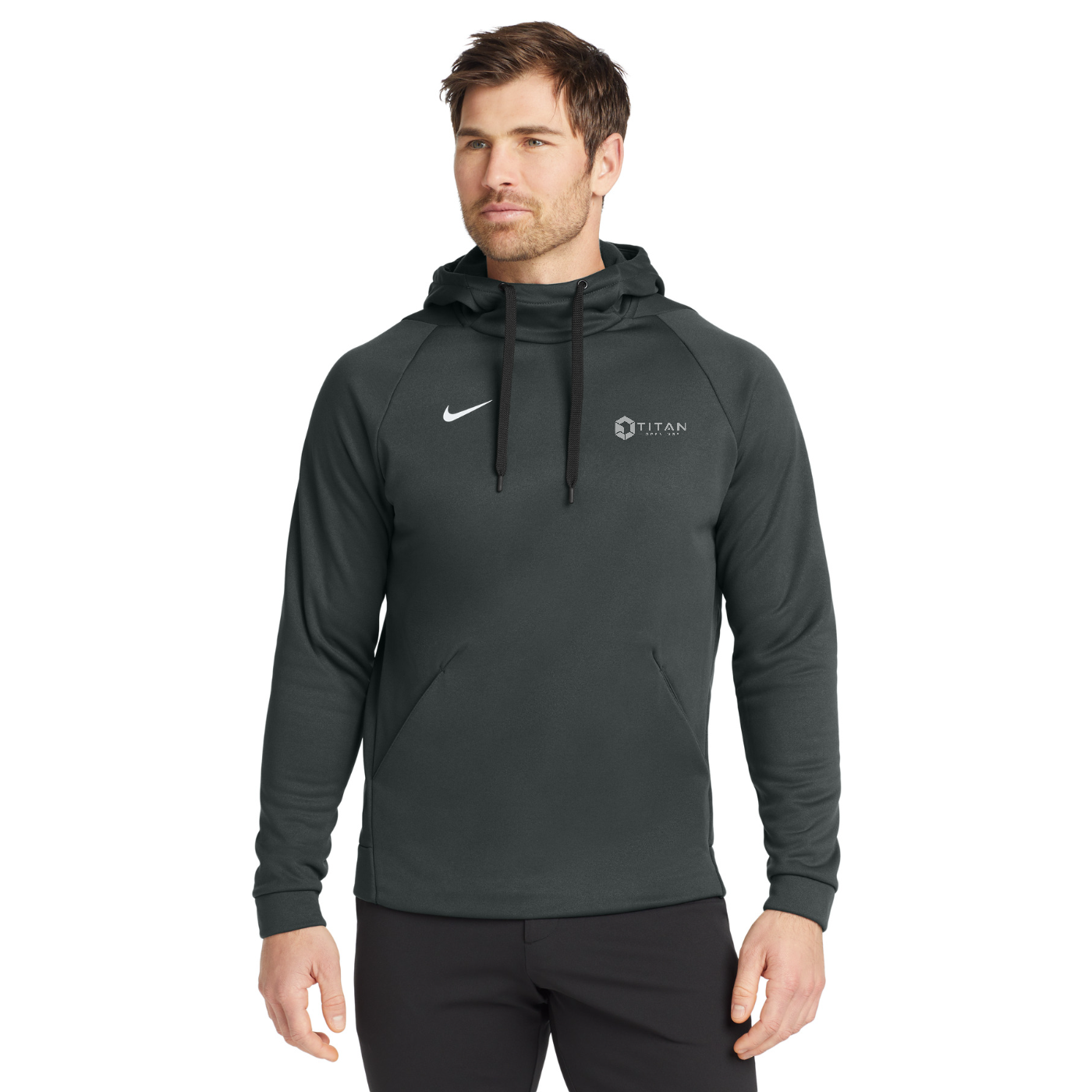 Nike Therma-FIT Pullover Fleece Hoodie — model