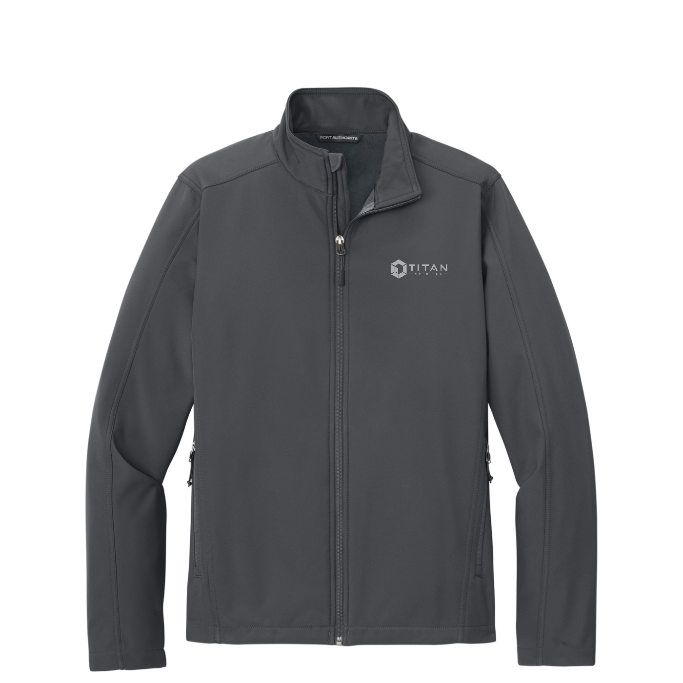 Port Authority Core Soft Shell Jacket — Battleship Grey
