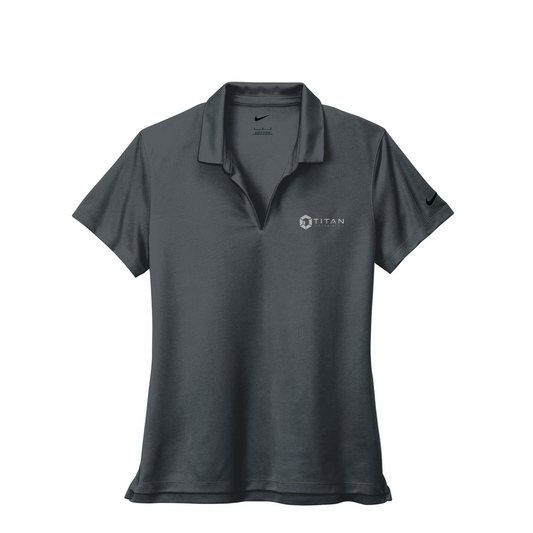 Nike Women's Dri-FIT Micro Pique 2.0 Polo — Anthracite