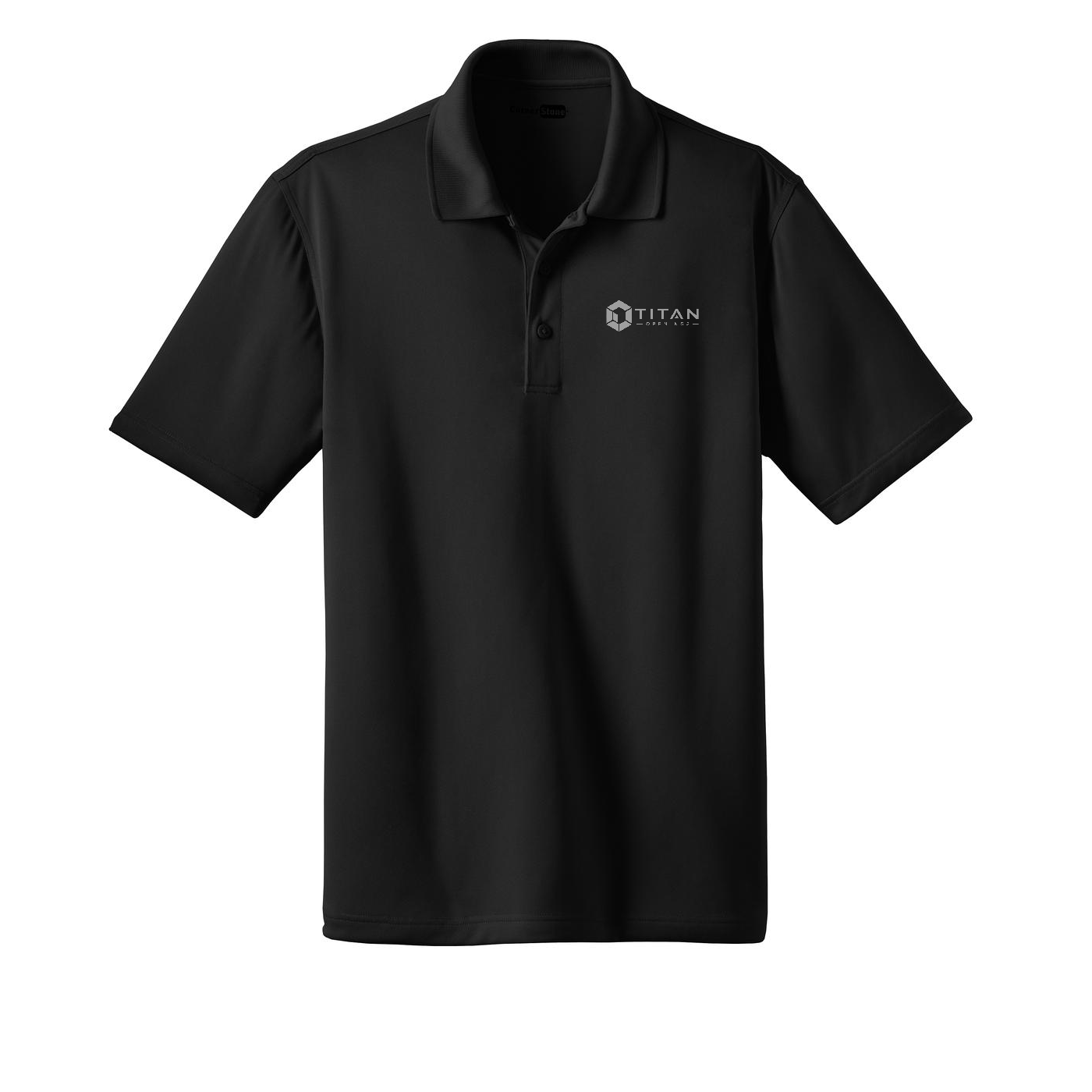 CornerStone Tall Select Snag-Proof Polo — Black