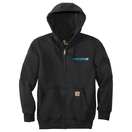 Carhartt® Rain Defender® Paxton Heavyweight Hooded Zip-Front Sweatshirt