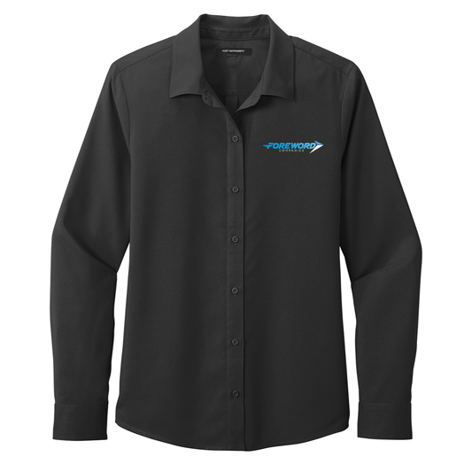 Port Authority® Women's Long Sleeve Performance Staff Shirt