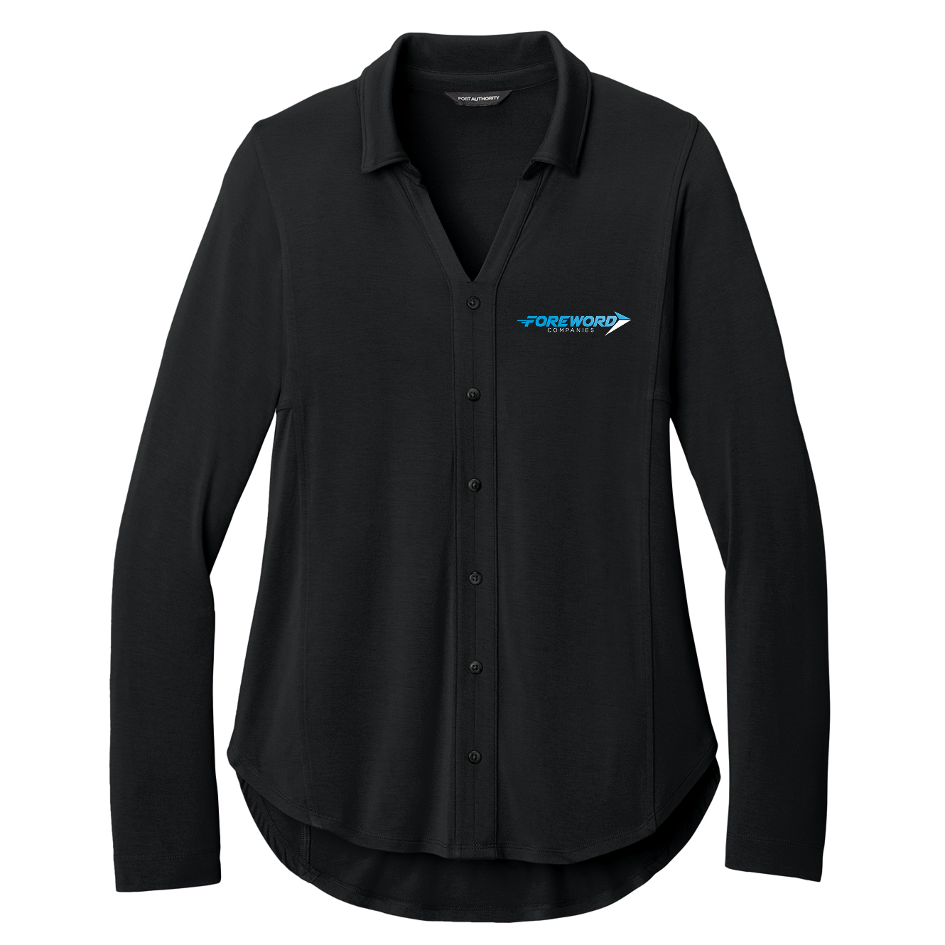 Port Authority® Women’s Luxe Knit Button Tunic