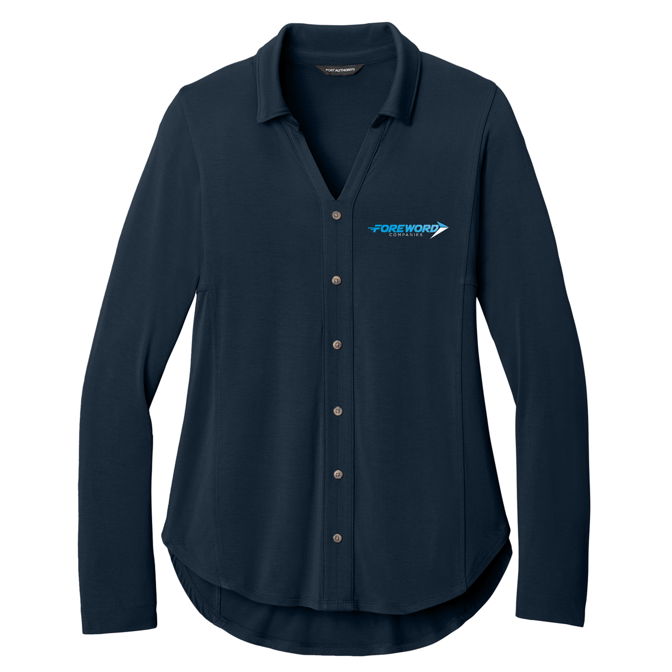 Port Authority® Women’s Luxe Knit Button Tunic